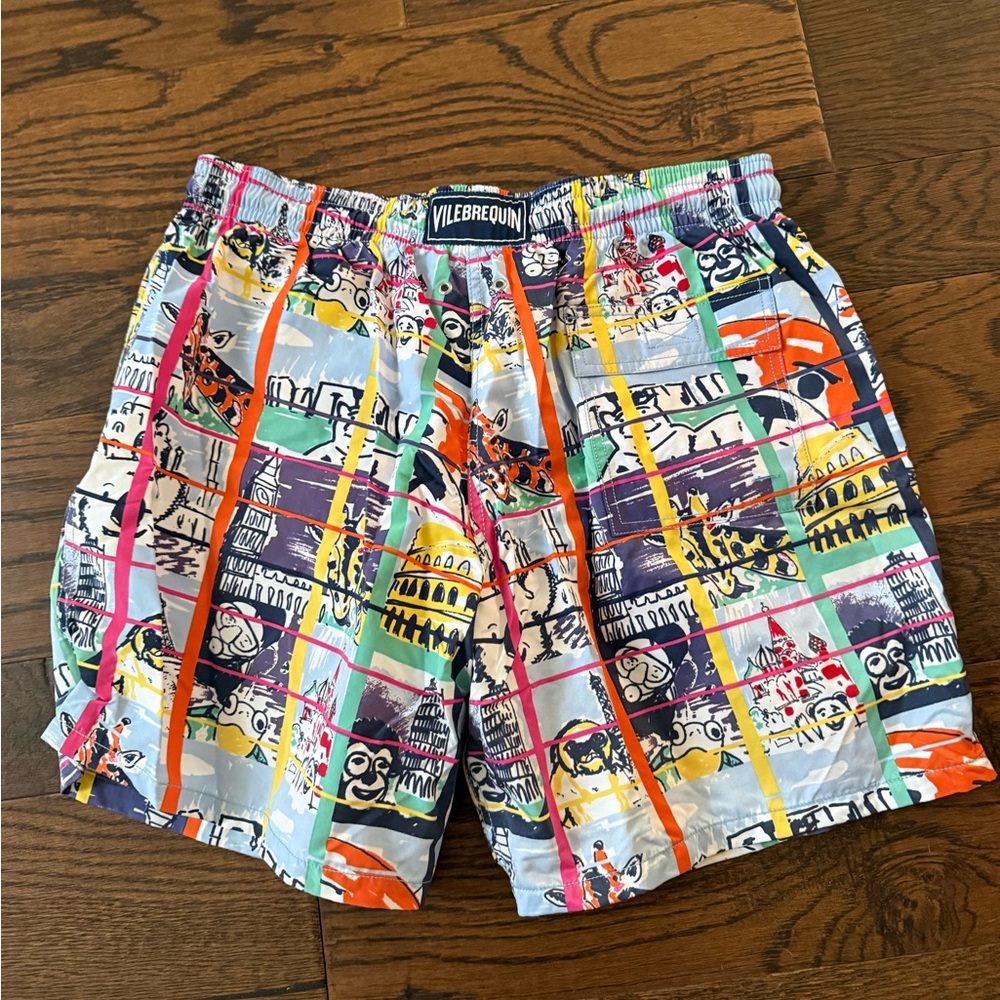 Velibrequin amazing European unique means swim trunks size XXL monkey animals - Picture 7 of 15